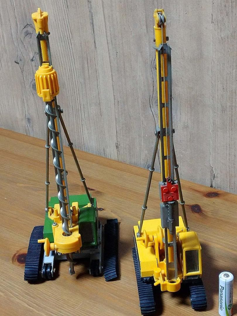 2台セット ヨネザワ イシコK400「杭打ち機」＋「アースドリル」ジャンク