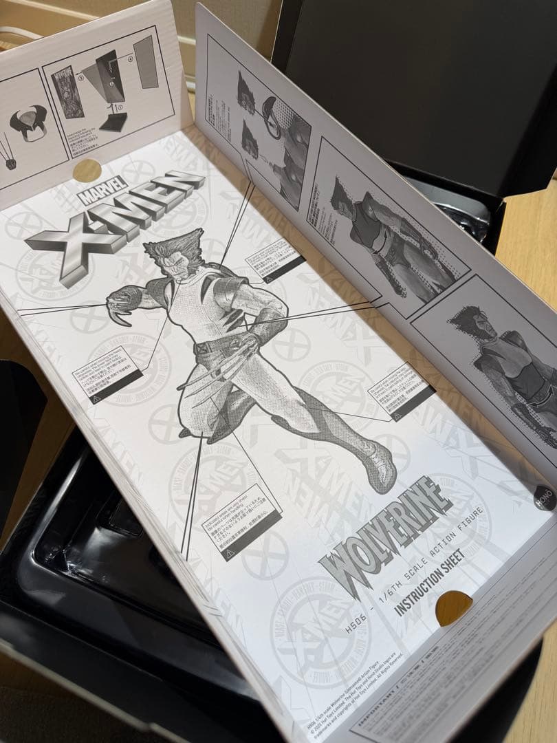 炎スタジオ ウルヴァリン　フィギュア　ホットトイズ　エックスメン