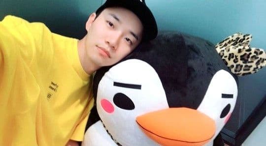 ジュノ JUNHO 2PM 皇帝ペンペン 大型 ぬいぐるみ 受注生産 貴重