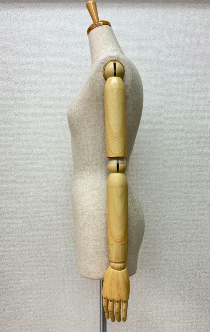 可動マネキン 布製ボディ 金属製アーム　女性　9号