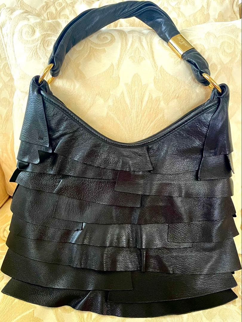 美品 YVES SAINT LAURENT イヴ・サンローラン サントロペ