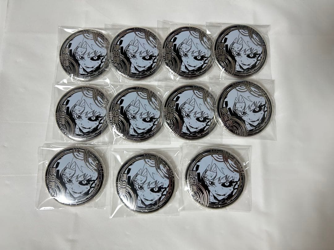 カグラバチシルバー缶バッジ　伯理