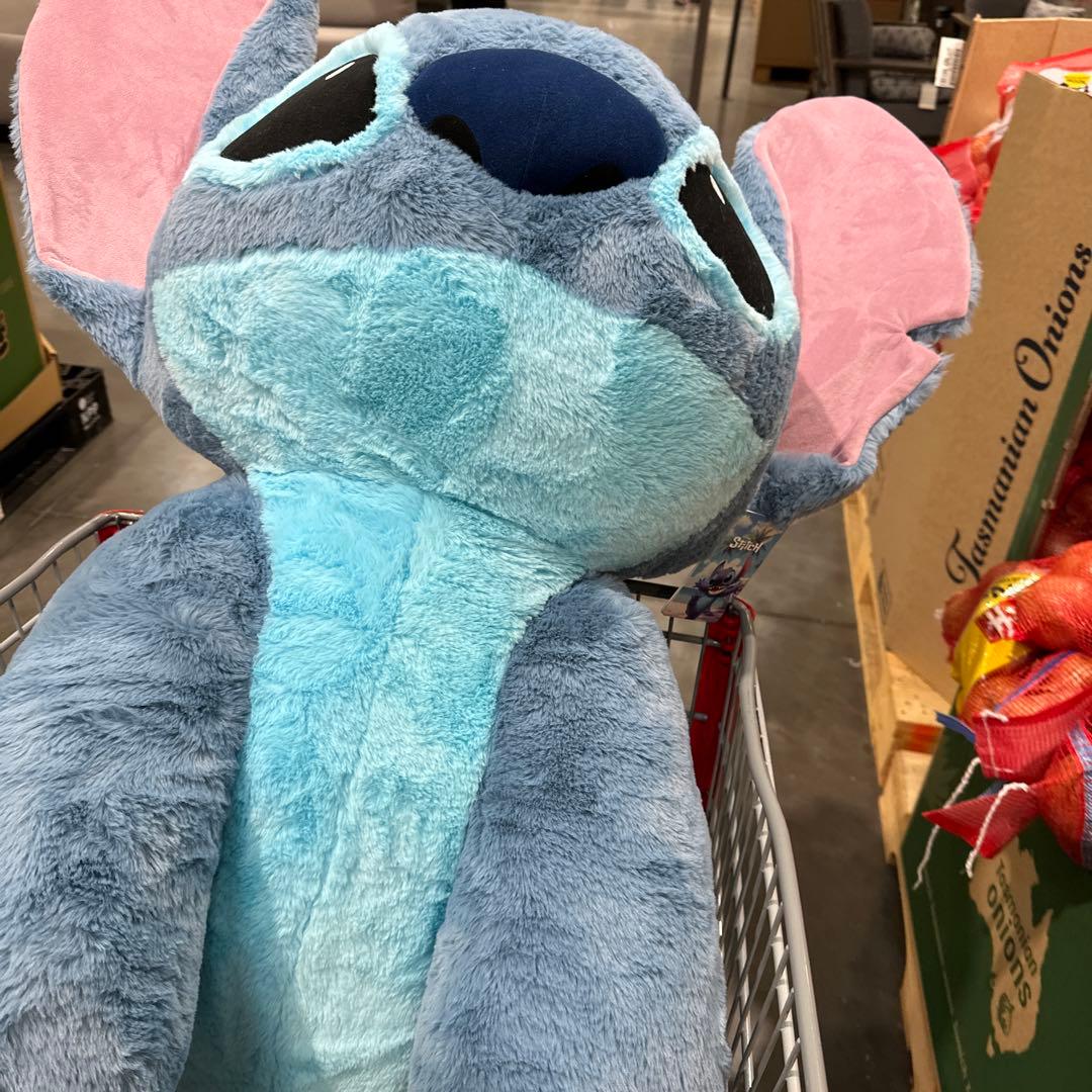 スティッチ ぬいぐるみ 大きめ 青色　コストコ