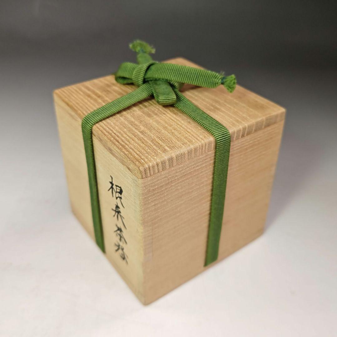 イ614 棗『根来茶器　棗　木箱』茶入　茶道具