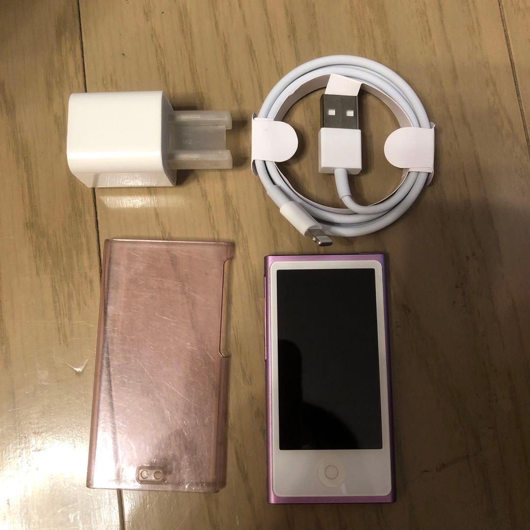 美品！iPod nano 第7世代 16GB ピンク