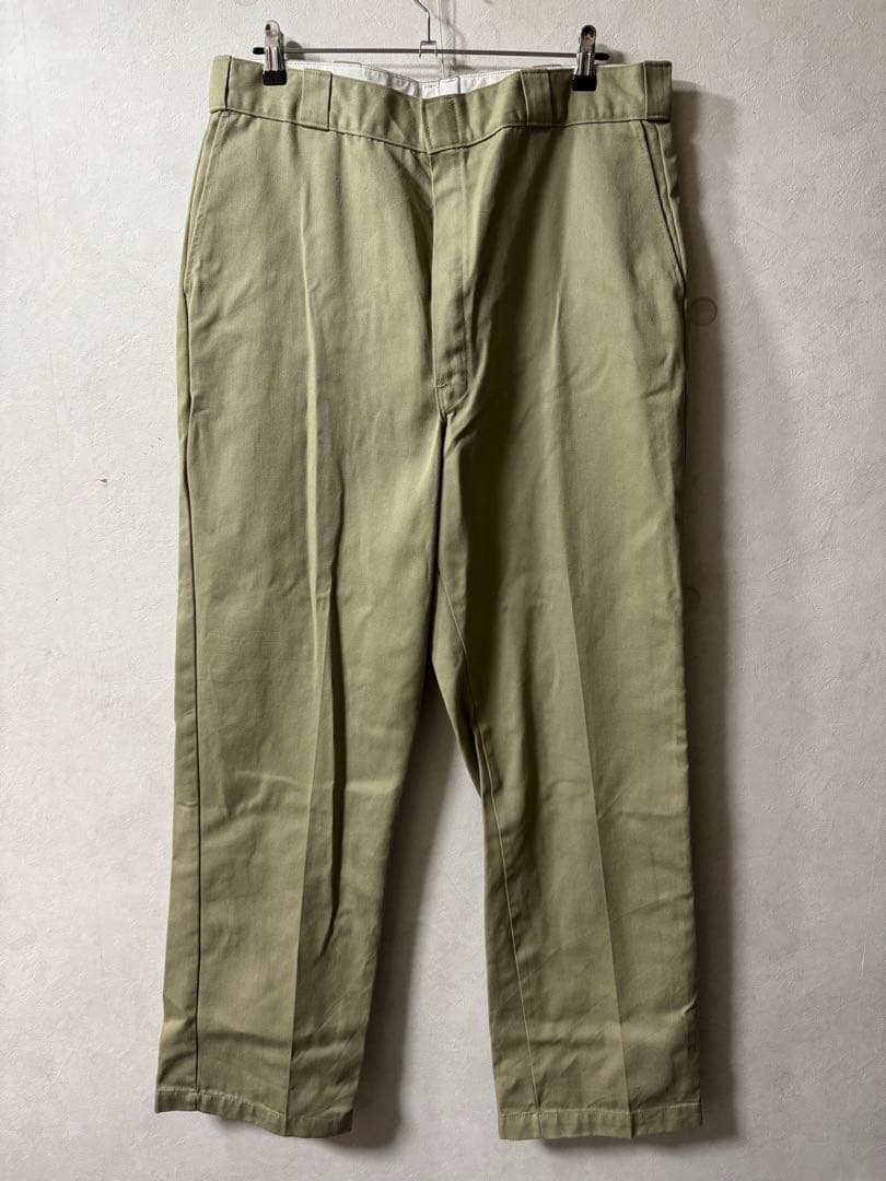 Dickies ワークパンツ ベージュ W38 アメリカ90s TALON