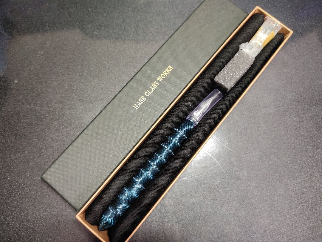 HASE GLASS WORKS Hase硝子工房 流水ショート ガラスペン