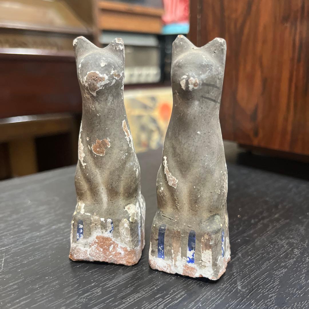 古作 土人形 狐 郷土人形 今戸人形 江戸期　アンティーク