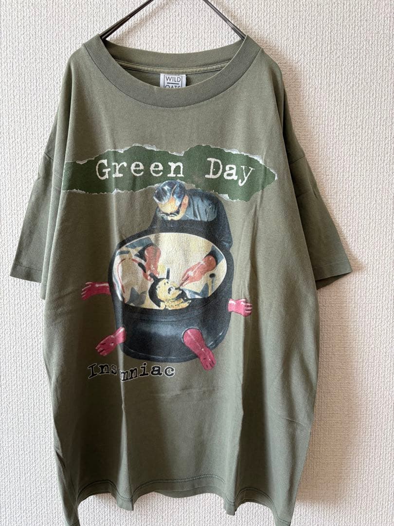 Green Day Insomniac ビンテージツアーTシャツ