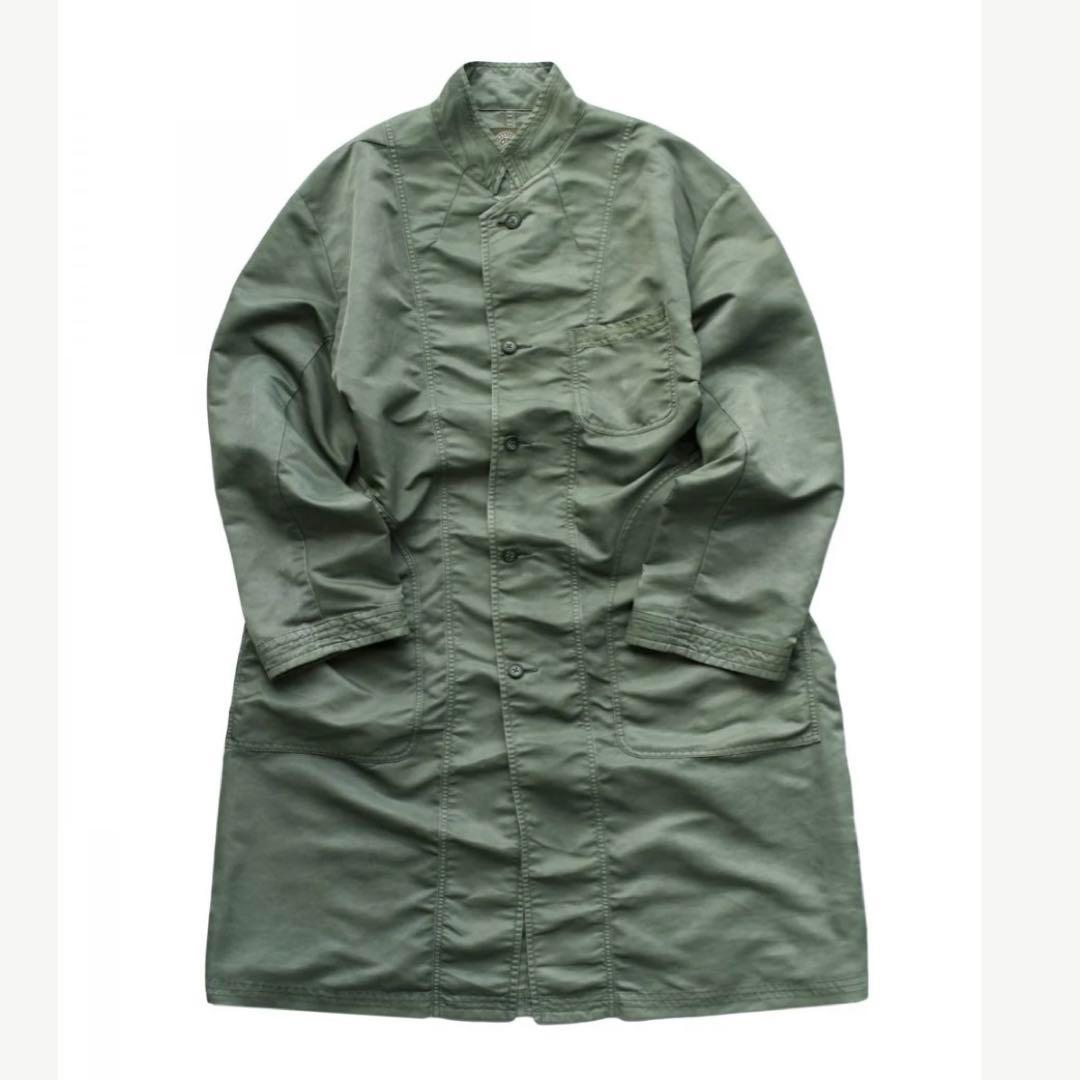 ジャケット・アウター SUPER NYLON MASH COAT - OLIVE