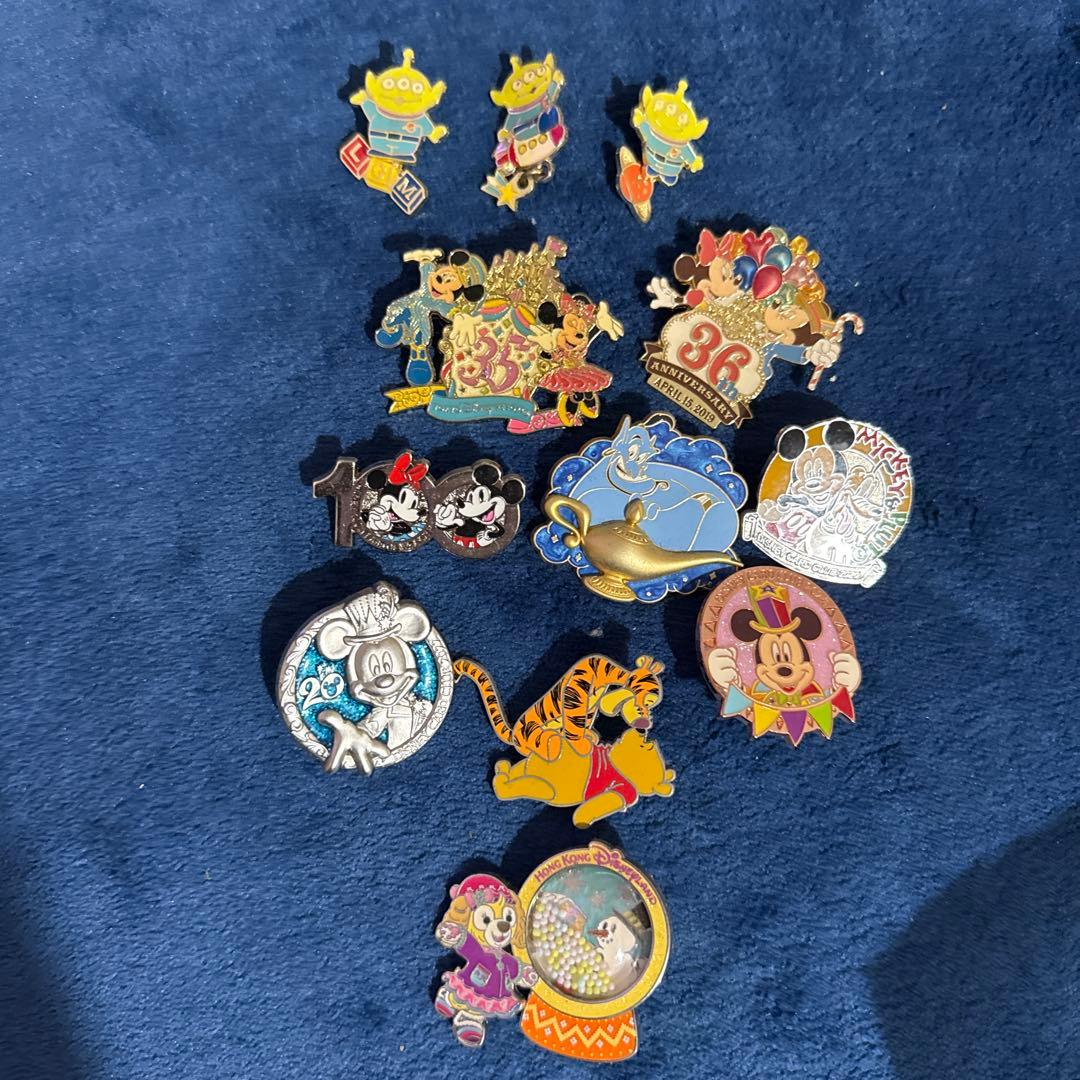 ディズニーピンバッジセット