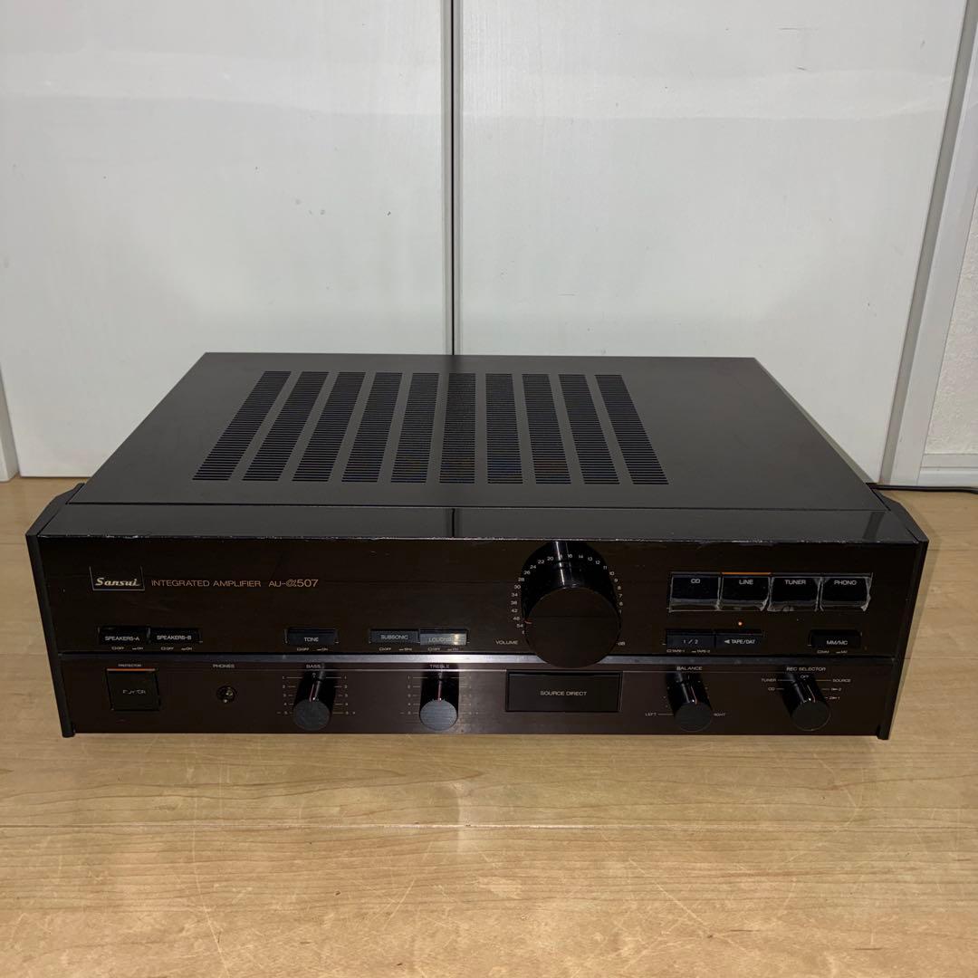 サンスイ　au-α507プリメインアンプです いい音です！！動作ok
