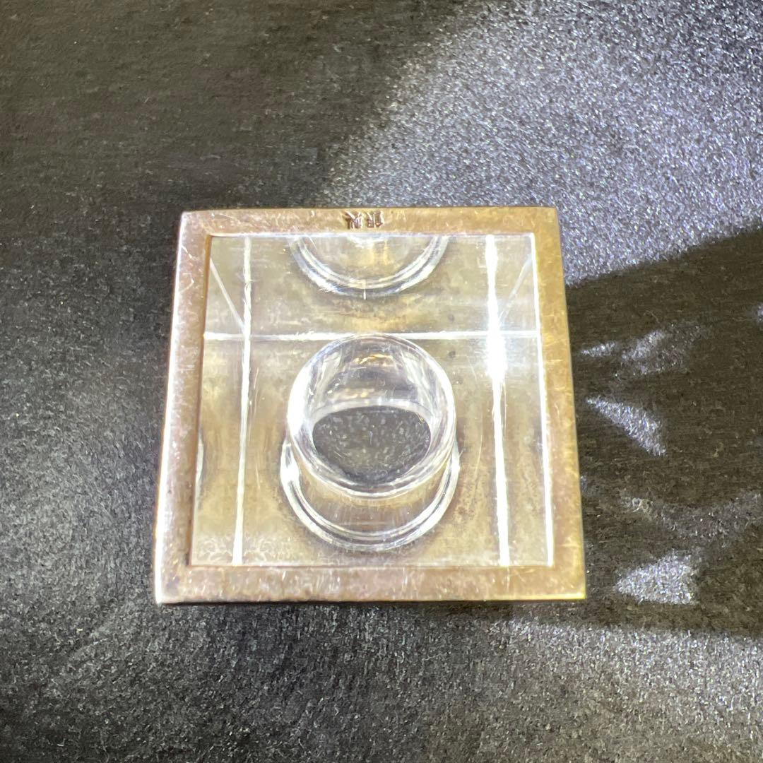 銀製刻印　透彫小花入　180g高さ6㎝　東Y7-1218☆2F