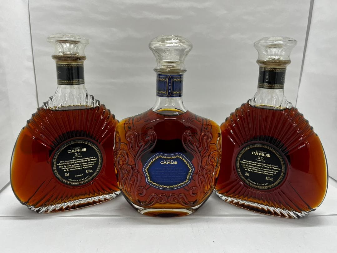 ☆未開栓 CAMUS COGNAC XO Superior & E
