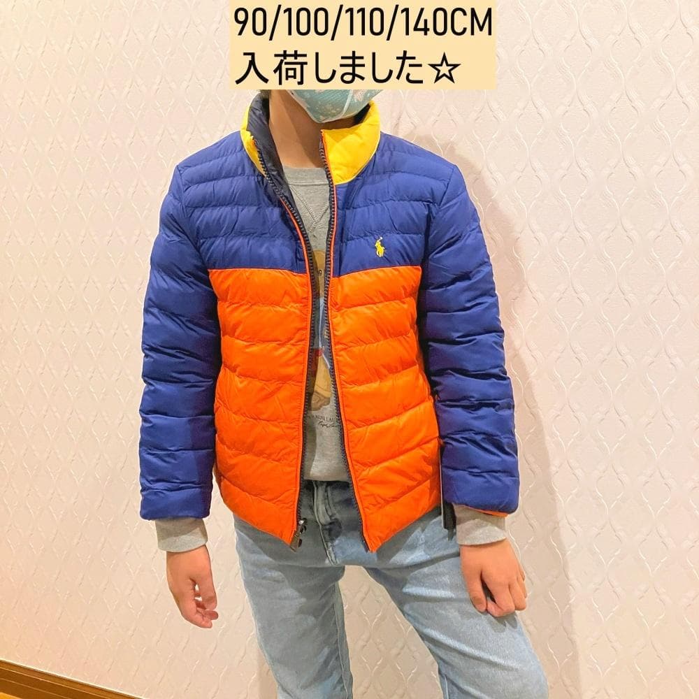 ラスト２　2T　90CM　ラルフローレン　リバーシブル　ジャケット