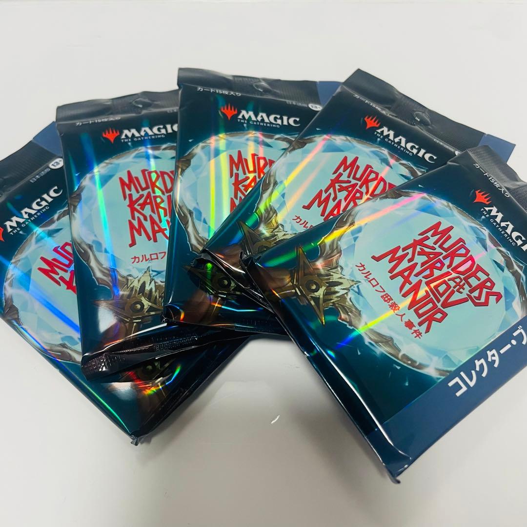 MTG カルロフ邸殺人事件 コレクター・ブースター 日本語版　5パック