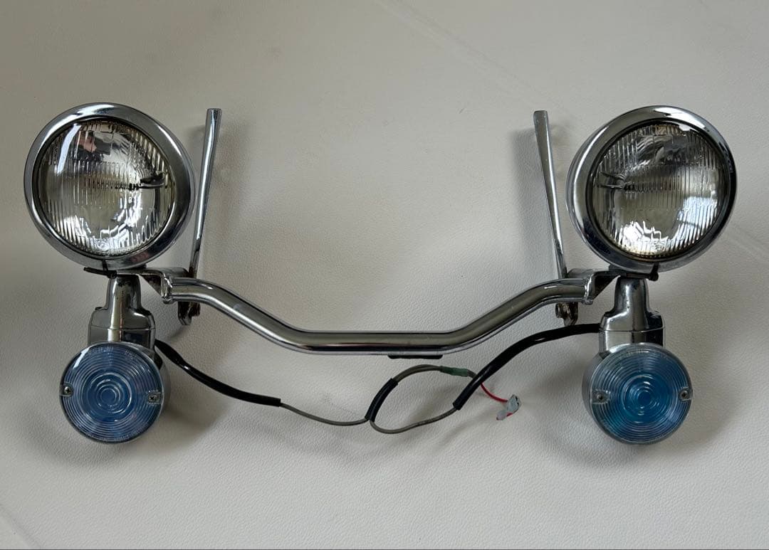 ハーレー　FLST フォグランプ　ソフテイル　ヘリテイジ