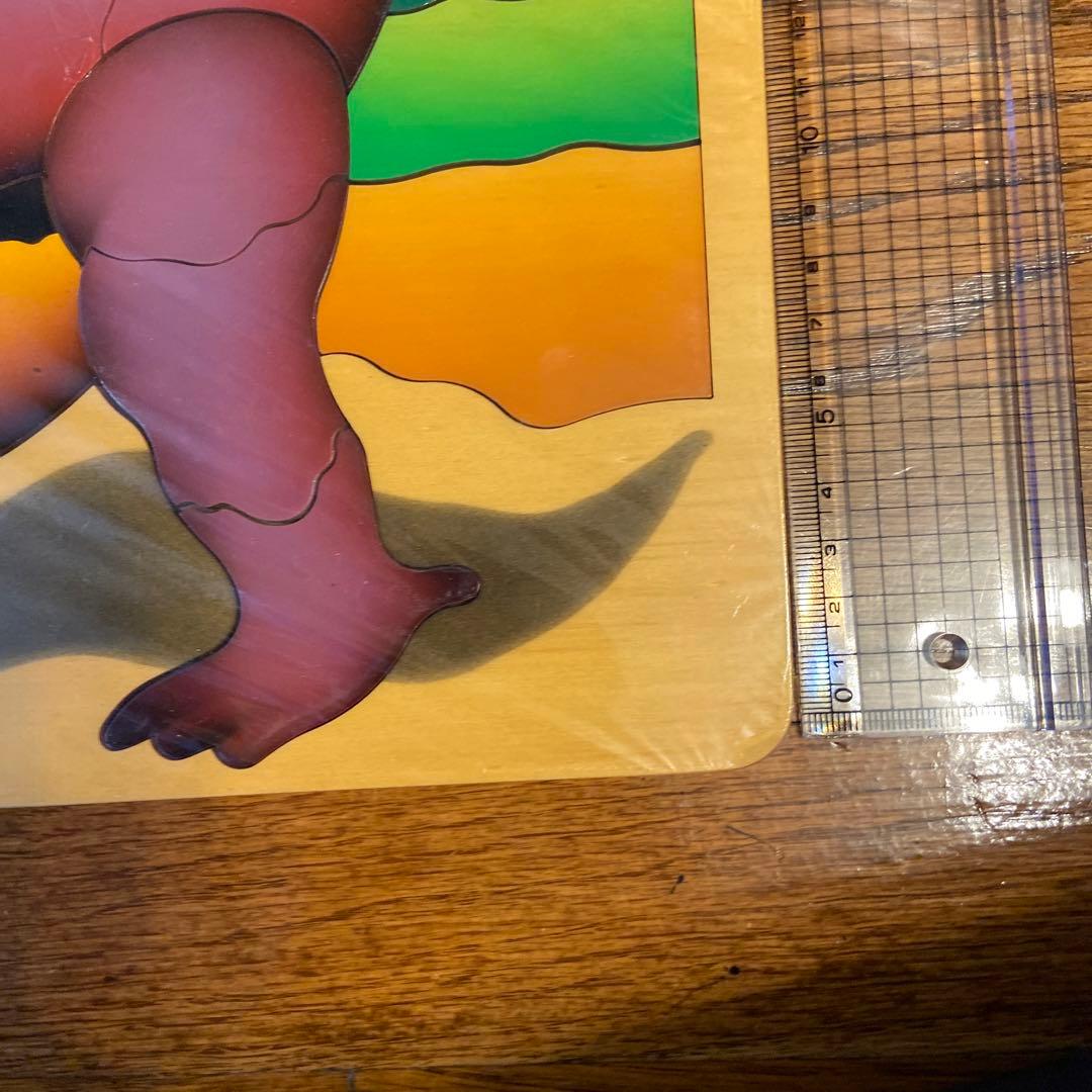 キッズプラザ大阪　ジグソーパズル　恐竜　木製