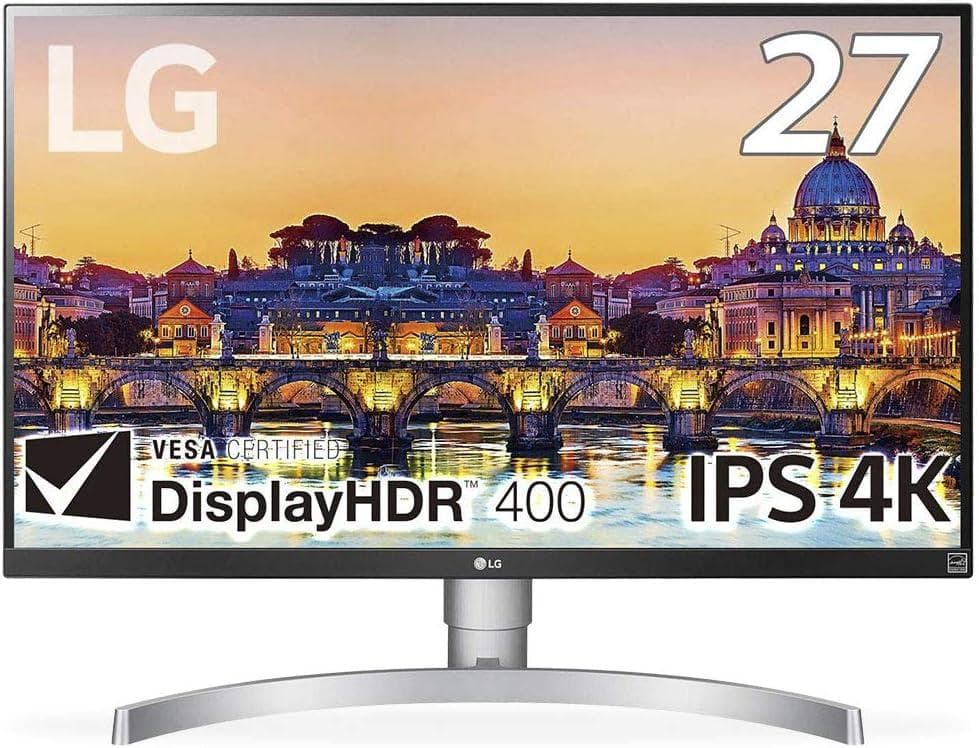 LG モニター ディスプレイ 27UL650-W 27インチ/4K