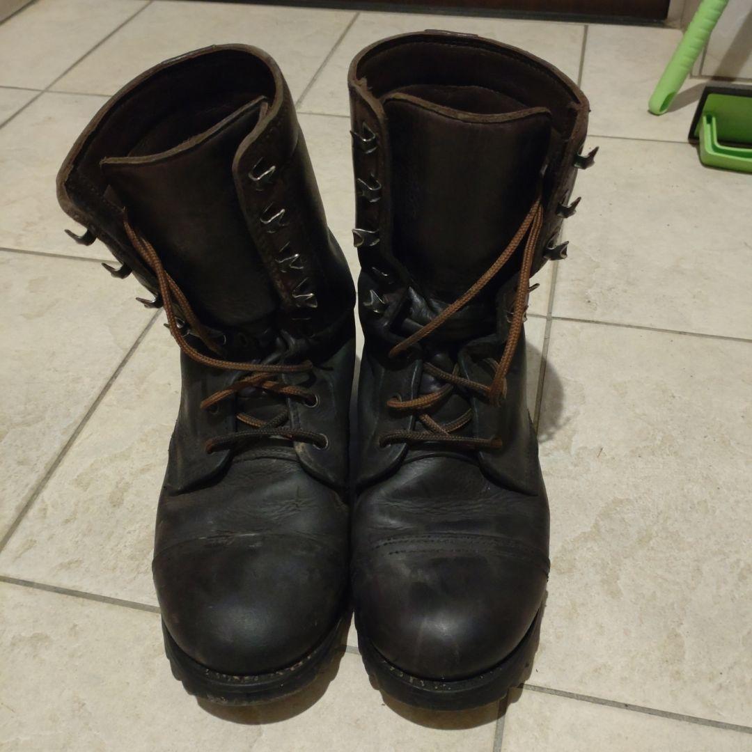 GORE-TEX ブラック ミリタリーブーツ