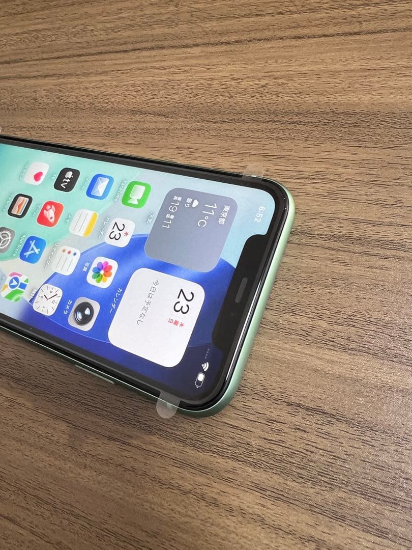 新品未使用 iPhone11 128GB 日本国内版 SIMフリー グリーン