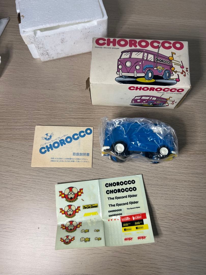 新品箱付き説明書ありCHOROCCO The Record Rider ミニカー