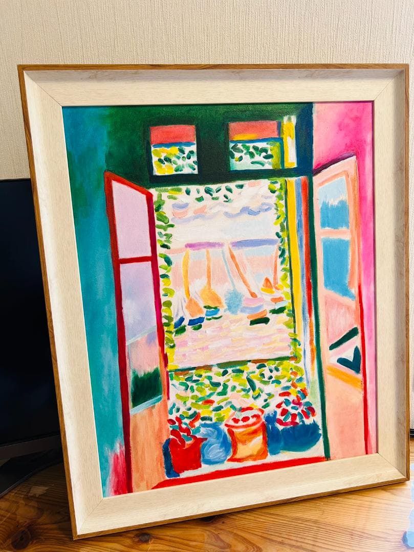アンリ・マティス 油絵　世界名画 カラフル アート 油絵 原画 油彩画　模写