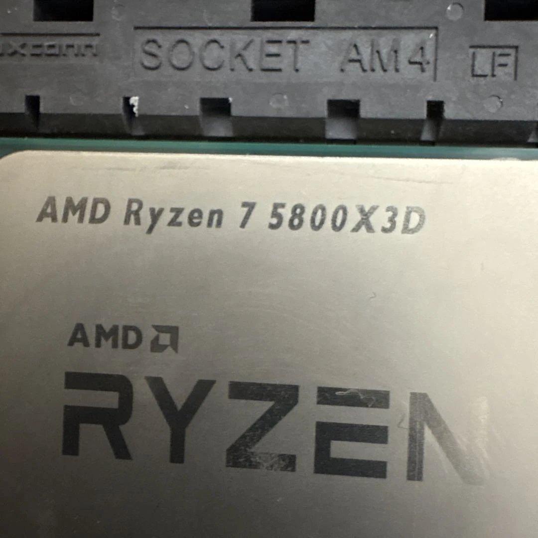 AMD Ryzen 7 5800X3D + マザボB550