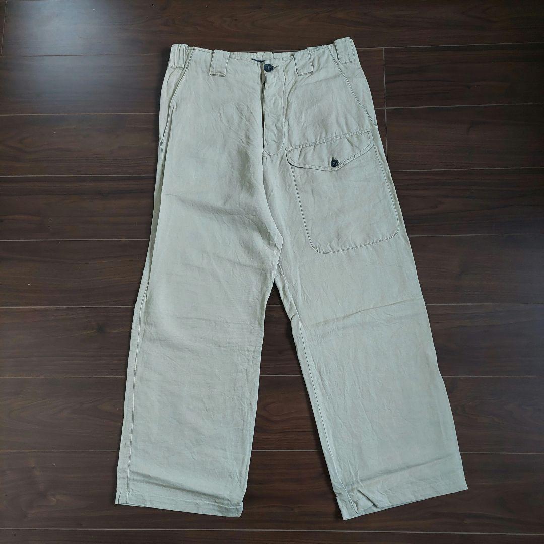 90S ARMANI JEANS ベージュ チノパン