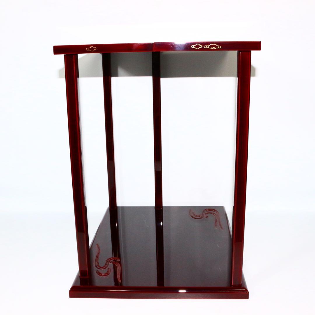 輪島塗 茶平一斎 造 鵬雲斎好 山雲棚 共箱 骨董 飾棚 木製 煎茶道具 茶棚