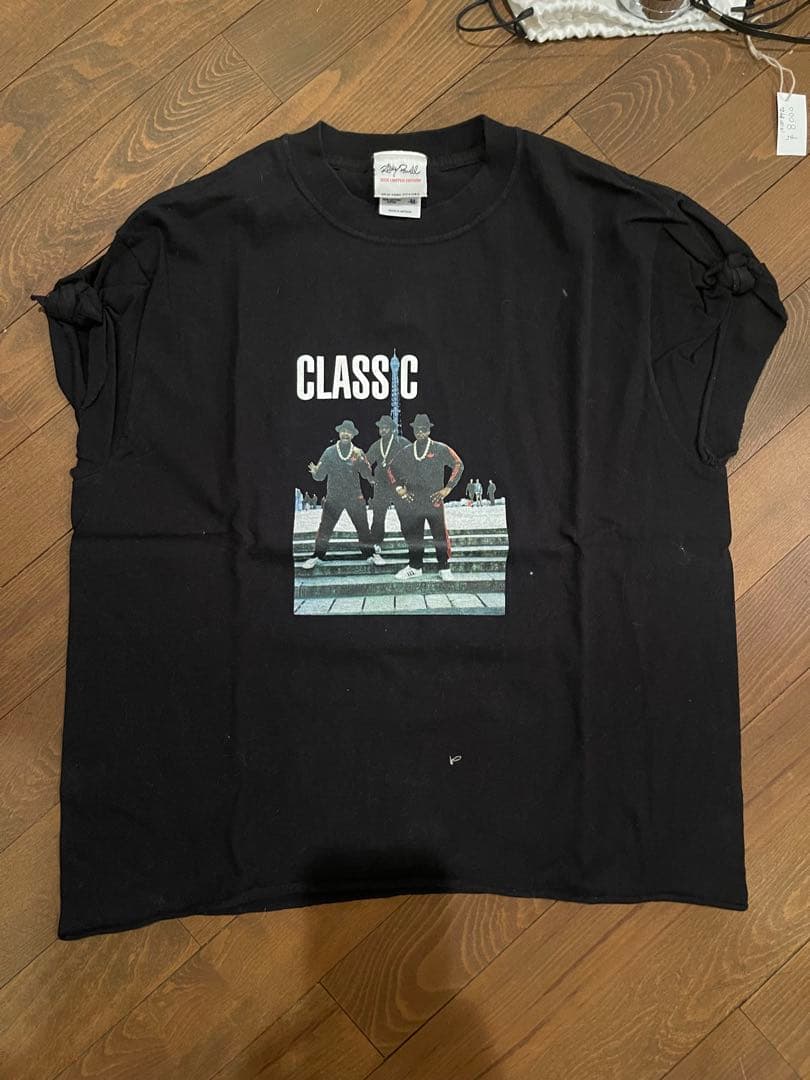 Ricky Powell × RUN DMC フォトTシャツPARIS ’87M