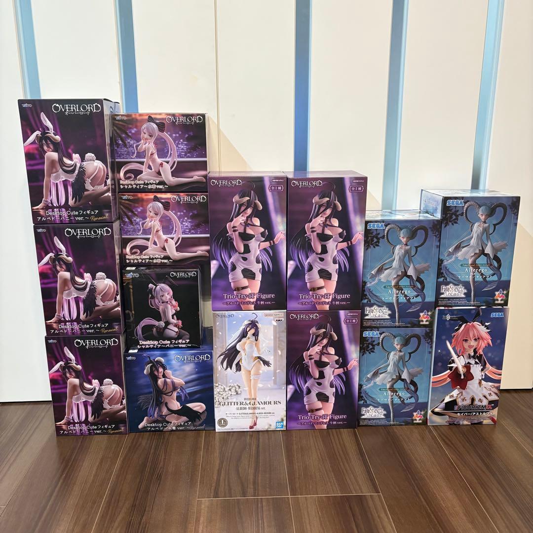 オーバーロード　アルベド　シャルティア　フィギュア　Fate 美少女　まとめ売り