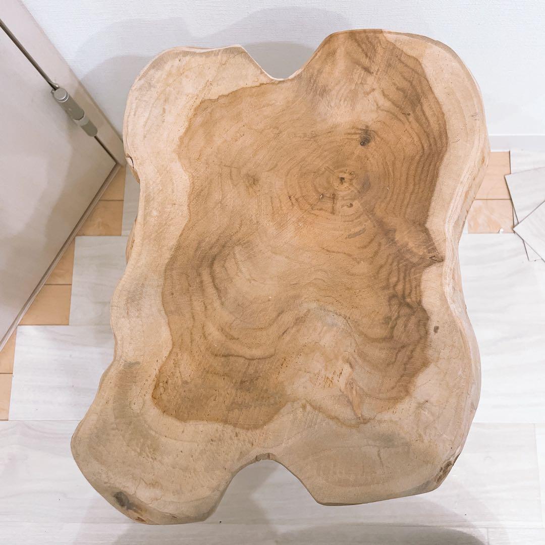 Antry アントリー Rustic Wood スターテーブルS 無垢 チーク材