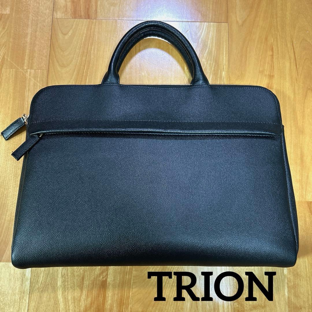 東急ハンズ別注 TRION トライオン 薄マチ ブリーフケースA4 SS112H