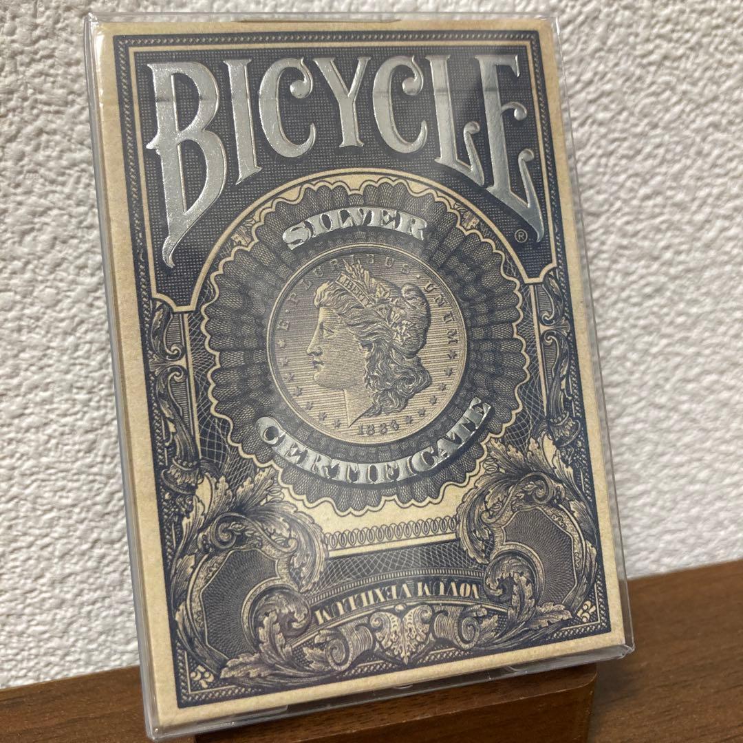 トランプ Bicycle Silver Certificate Deck