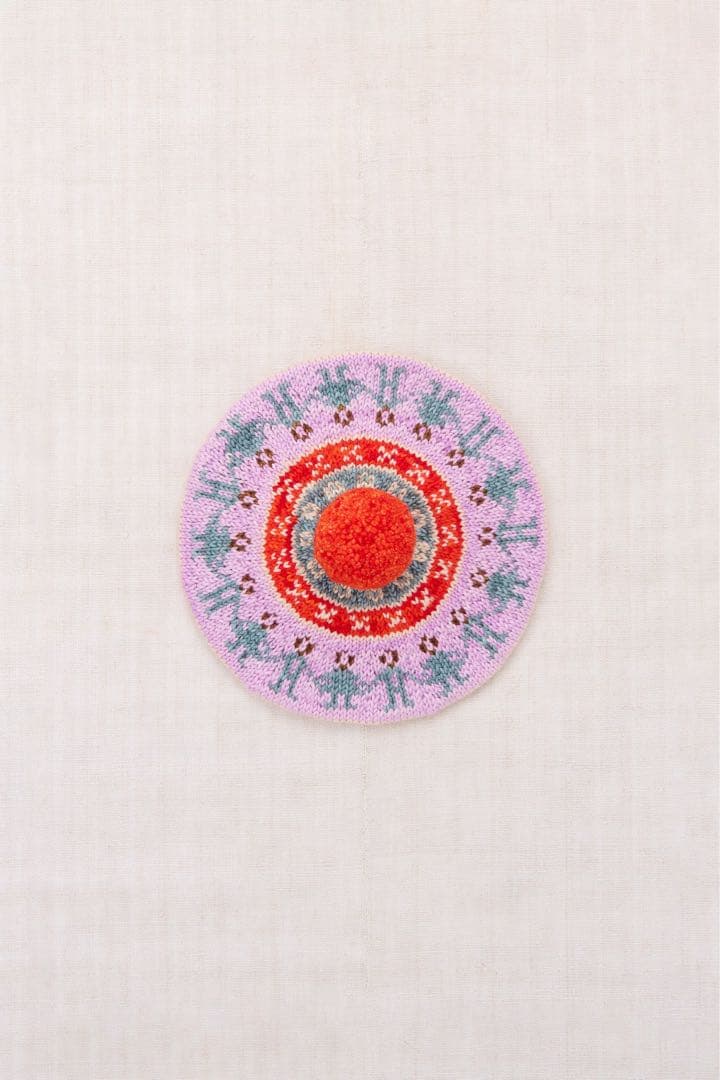 apolina misha and puff コラボ　ベレー帽　ニット帽　1