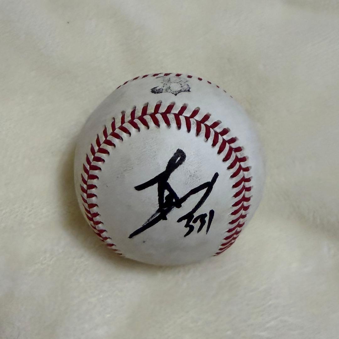 オリックス・バファローズ 藤川敦也 直筆サインボール 練習球