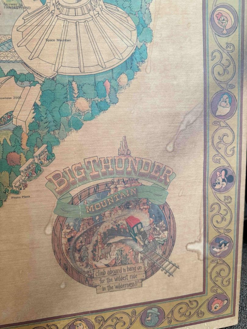 レトロ　ディズニー パネル　インテリア