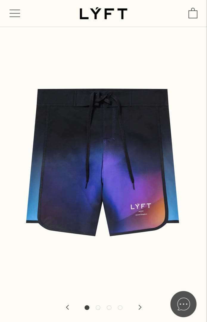 【kiri】LYFTステージショーツ　サイズS サーフパンツ リフト