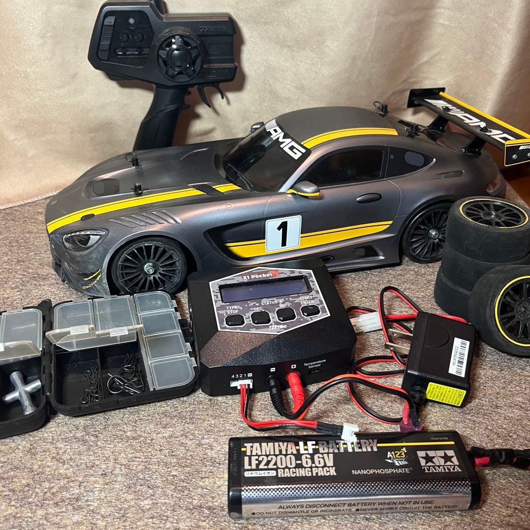 タミヤ XB AMG GT3 1/10 RCカー TT-02 色々とセット