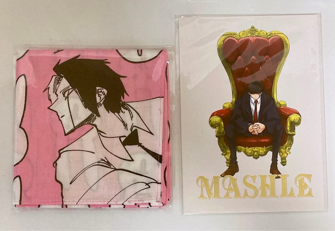 マッシュル MASHLE レインの魔法のハンカチ ポストカード付き