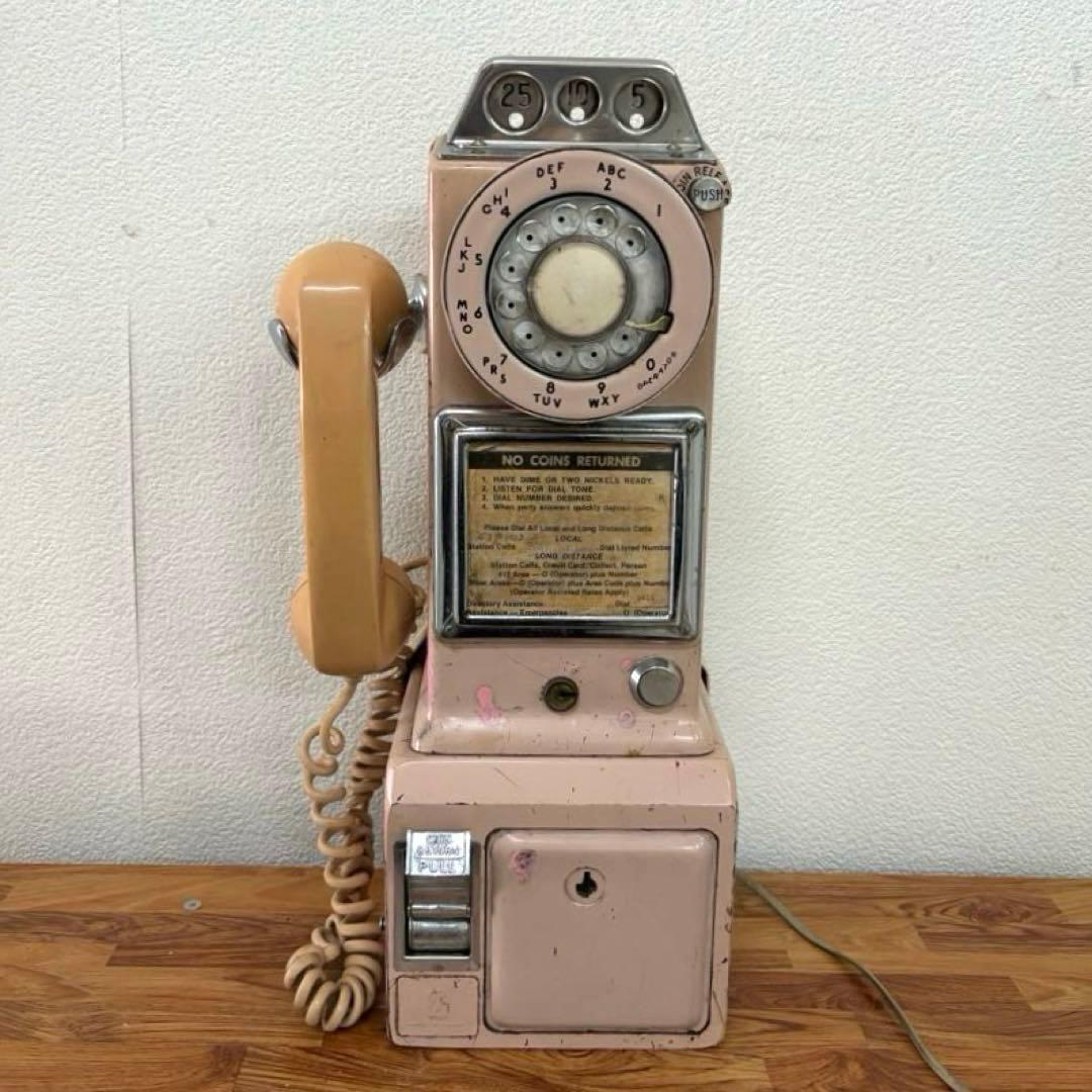 ⭐︎アメリカ公衆電話⭐︎ヴィンテージ［ジャンク品］