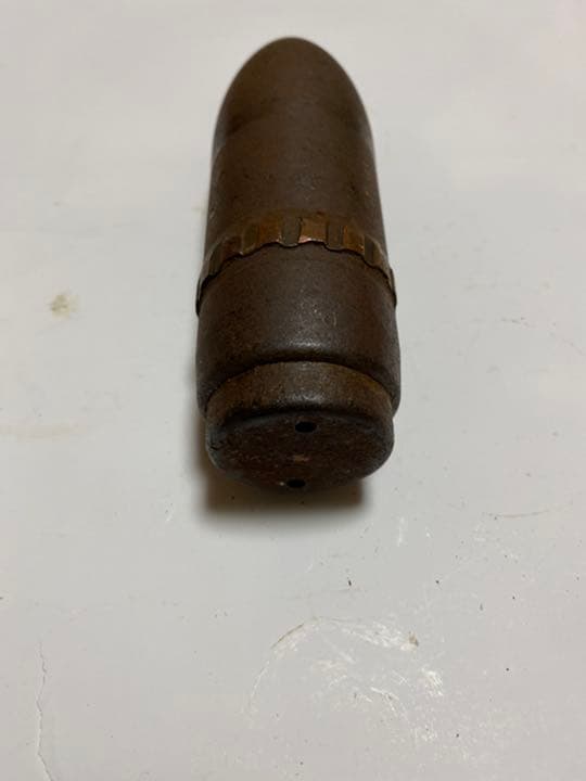 実物　九四式徹甲弾代用弾　三十七粍　日本軍　信管のみ　ガルパン