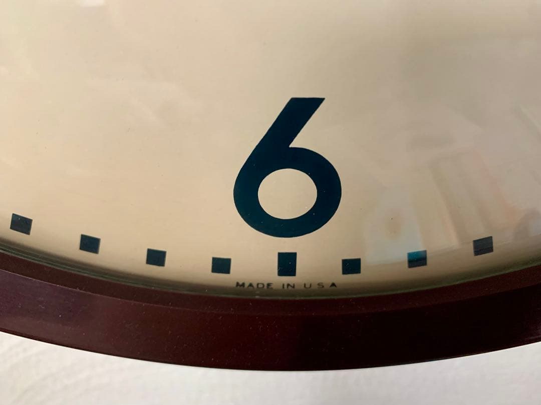 ビンテージクロック GE製 ミッドセンチュリー