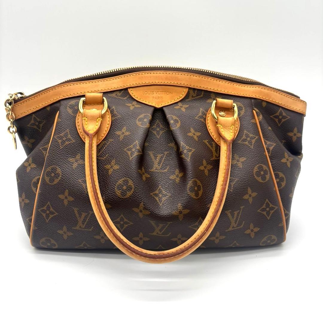鑑定済 ルイヴィトン Louisvuitton ティヴォリPM バッグモノグラム
