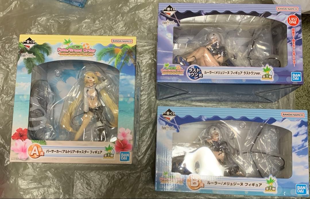FGO 一番くじ　メリュジーヌ　アルトリア　B賞1個　A賞1個　ラストワン賞1個