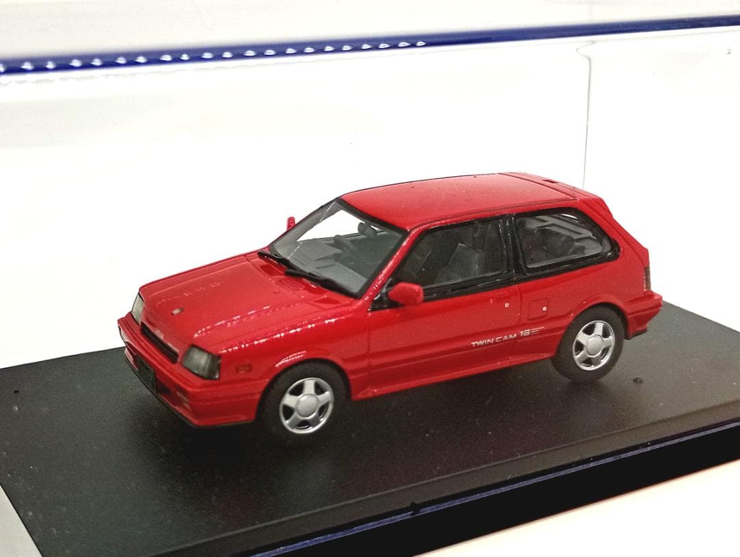 ハイストーリー 1/43 スズキ カルタス 1300 GT-i 1987 レッド