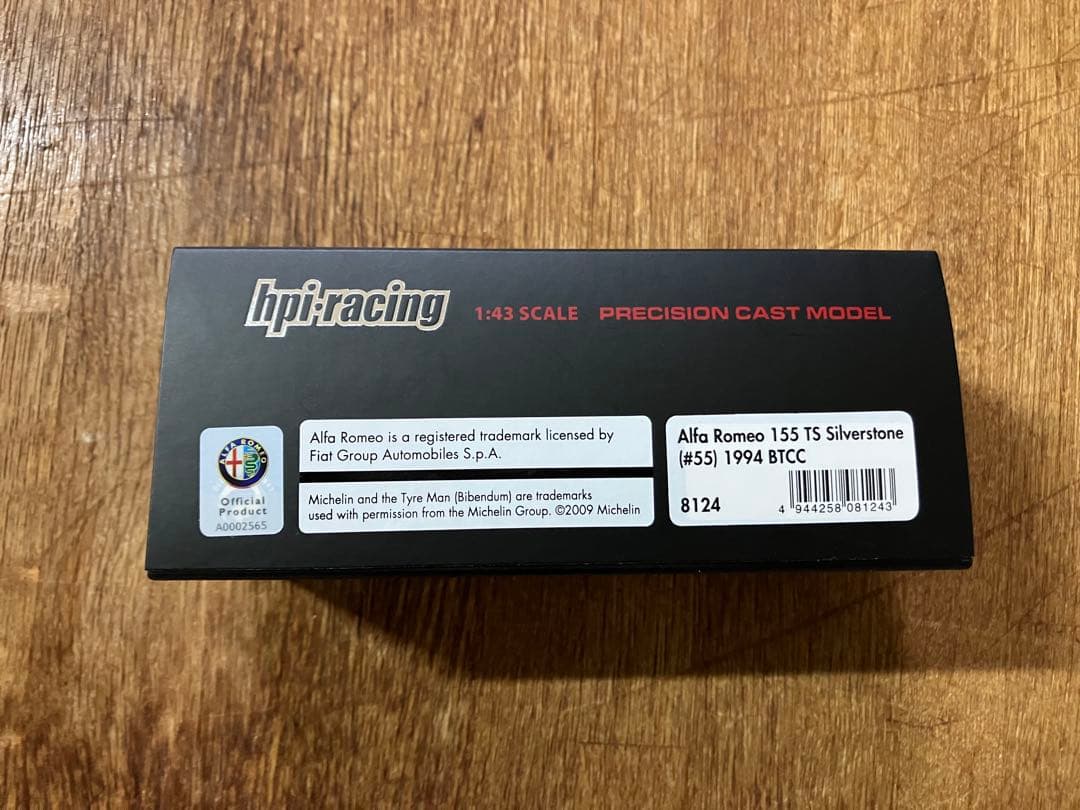 未開封 1/43 HPI アルファロメオ 155 TS 1994 #55