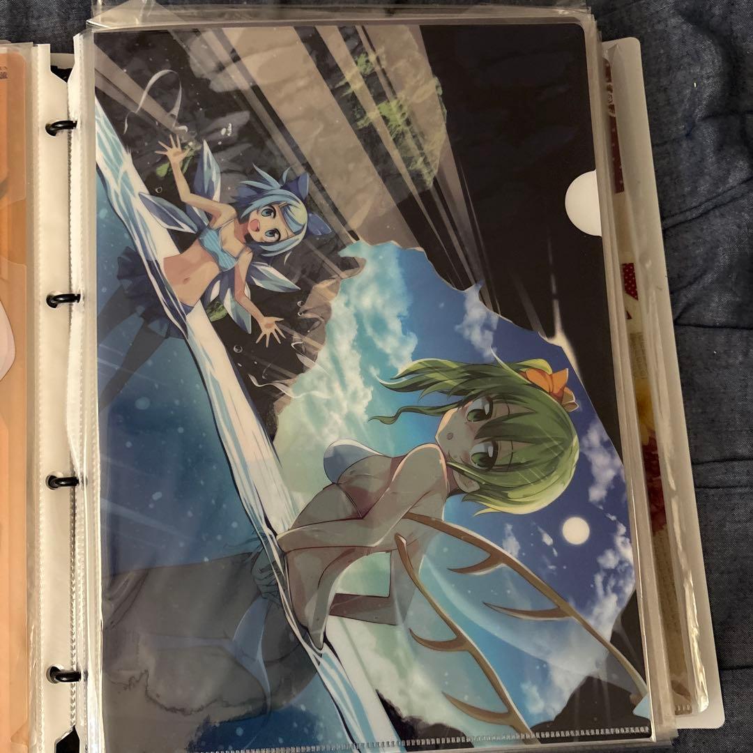 東方project チルノ　だいちゃん　水着　美少女　クリアファイル　VY52