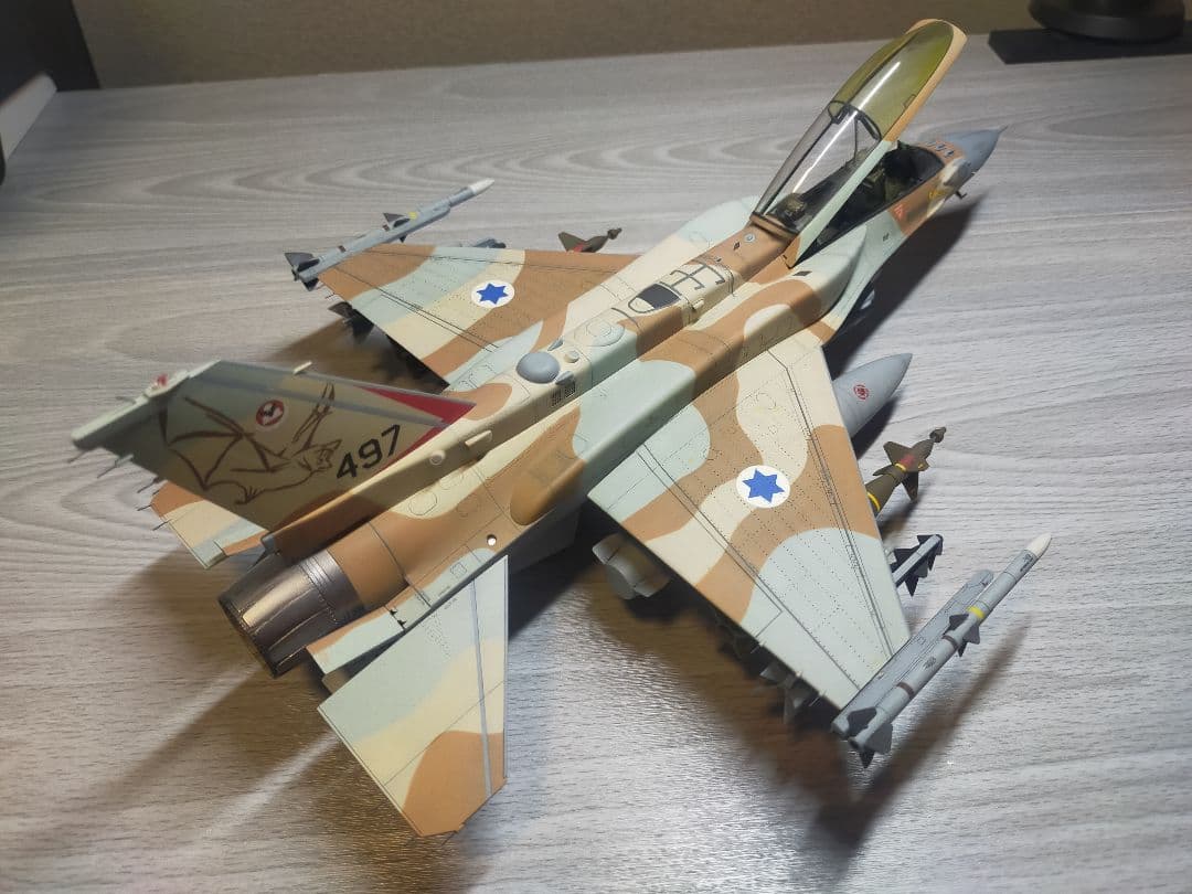 JMC2011入選作品　ハセガワ　1/48　F-16I　イスラエル空軍